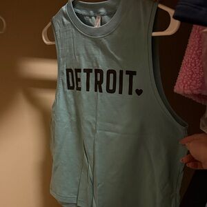 Detroit Sleeveless Tank Top